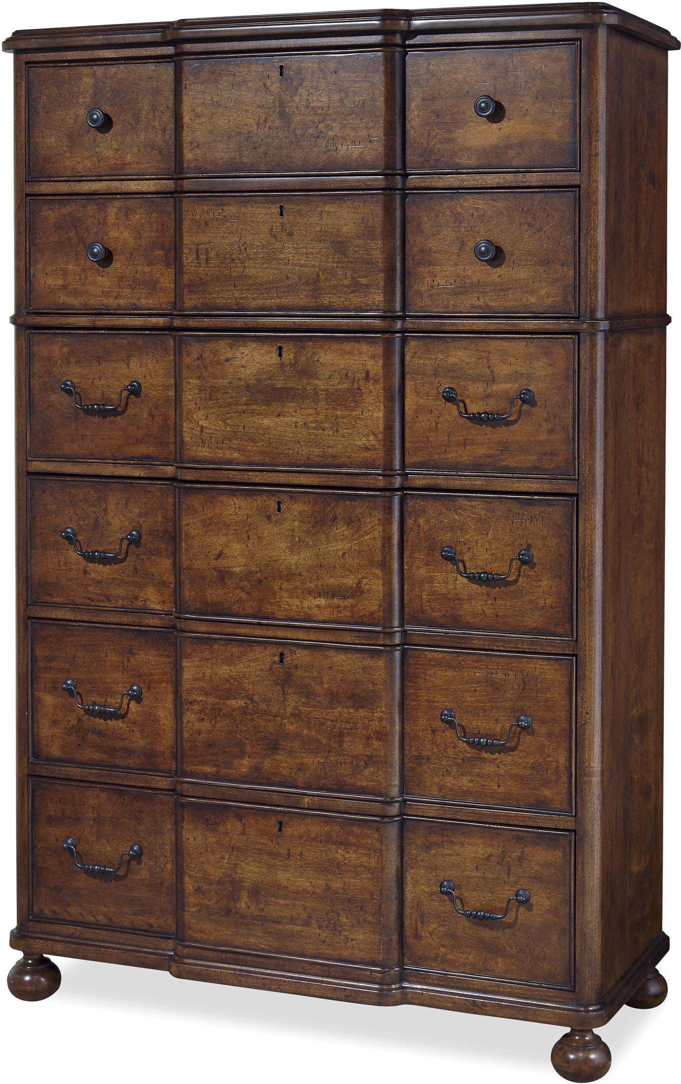 Paula Deen by Universal Dogwood 596150 Drawer Chest with Bun Feet